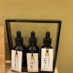 覚王山とんかつ わだ福 - 醤油3種