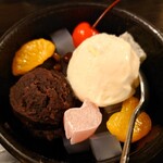 竹むら - クリームあんみつ