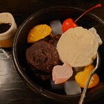 竹むら - クリームあんみつ