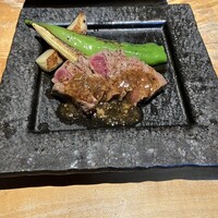 肉寿司 肉和食 KINTAN コレド室町 - 黒毛和牛モモステーキ