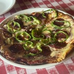 バブルオーバー - Salami Greer Pepper Onion Pizza サラミピマンオニオンピザ:1,555円(税込1,710円)