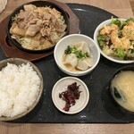 ホテルルートイン - 料理写真:日替わり定食 豚バラ