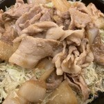 ホテルルートイン - 豚バラステーキ