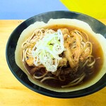 六文そば 人形町店  - ごぼう天そば¥280