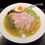 中華蕎麦 無冠 - 特製牡蠣塩ラーメン1100円