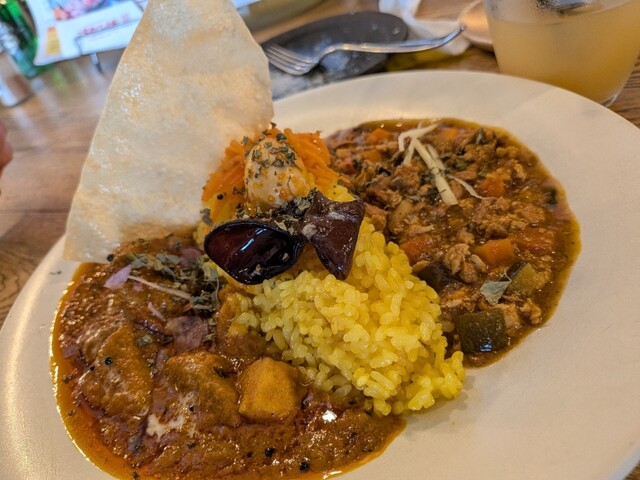 カレーラボラトリー 笑夢 かわまちてらす店（Curry labotorary エム） - 美田園（カレー）の写真