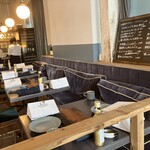 flour+water 横浜 - 予約のグループはこちらの席に案内されたようです