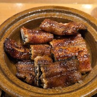 炭火割烹 庵 - 地焼きの鰻