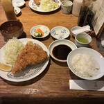 水塩土菜 - ロースかつ定食