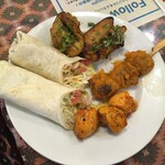 インド料理 パリワル - どれもうんまい！お祭り用料理盛り合わせ