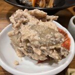 お燗とvinめし くいぜ - ごぼうの酒粕煮、風味良し、歯応え良し