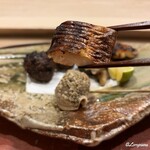 御料理 寺沢 - 梭子魚焼