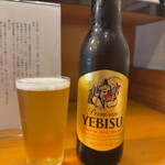 ぬる燗 - エビス小瓶