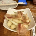 島豆腐 Haru Obaa食堂 - 島らっきょの塩漬け
