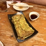 島豆腐 Haru Obaa食堂 - アーサー出汁巻きたまご
