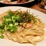 トンガリアーノ - ✨魚介の明太クリーム 生パスタ フェットチーネ✨