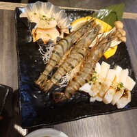 上野太昌園 上野本店 -  海鮮焼盛合せ