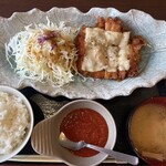 黒酢チキン南蛮定食 たかもとや 小池原店 - 