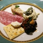 ブルスケッテリア デッリ アルティスティ - 14.11.12 前菜5種盛り合わせ