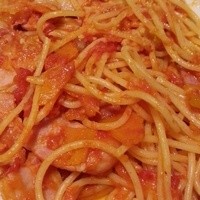 エノテカ ドォーロ 札幌店 - ランチパスタ・ベーコン