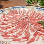 米処 神米 - しゃぶしゃぶにしては厚め