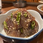 酒の駅 たむら - カツオの青唐づけ