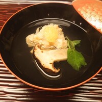 まる富 - 毛蟹真薯と大黒本しめじ