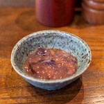 う成ル - 2025.8 お通し（352円）ホタルイカ塩麹漬け