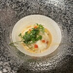 洋風旅館 ぴのん - 鯛の魚介ファルシー　味噌風味バターソース