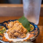 う成ル - 2025.8 あん肝奈良漬和え（550円）