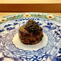 美会 - ⑦ラープ 近江牛 神戸ビーフキャビア