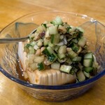 日本酒とお万菜 じゃんけんポン - 山形だし冷奴