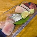 日本酒とお万菜 じゃんけんポン - お造り盛り(小)