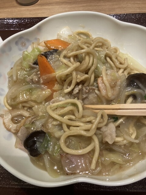 本場の皿うどん』by HbA1c55 : ちゃんぽん 蘇州林 長崎街道