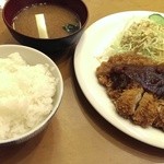 ポんタDINING - チキンカツ定食