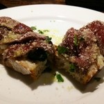ブルスケッテリア デッリ アルティスティ - 14.11.12 馬肉のタタキとブロッコリーのジャガイモペースト