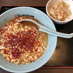 元祖ニュータンタンメン本舗 - タンタンメン鶏丼セット