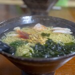 波光食堂 - 磯ラーメン大盛（1,100円＋150円？）。