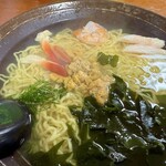 波光食堂 - 磯ラーメン大盛（1,100円＋150円？）。