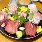 さかながはねて - 豊洲直送！朝〆鮮魚七種盛り