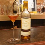 鮨 尚充 - 最後にディケム（最高の貴腐ワイン）