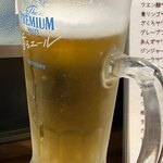 あぶり清水 - 生ビール