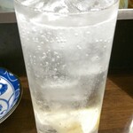 あぶり清水 - レモンサワー