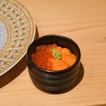 鮨 尚充 - ウニといくらの小丼