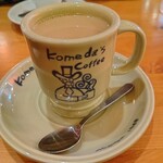 コメダ珈琲店  - カフェオーレ