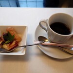 つねとら - 二人のコーヒーカップがひび割れしてたのとスプーンが汚れてたのが残念