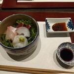 割烹 清風 - お造りとお醤油
