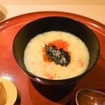 銀座 しのはら - 秋鮭といくらの雑炊