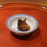 銀座 しのはら - 頭は揚げる