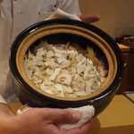 銀座 しのはら - 松茸ご飯